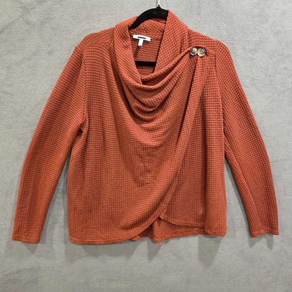 Maurices Sweaters - Maurices‎ Button Drape Cardigan Sweater Women's Size Medium Classic Office
